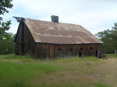 The barn from the old Wilson homestead.