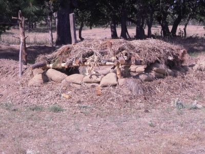 Fortifications viewed by attackers.
